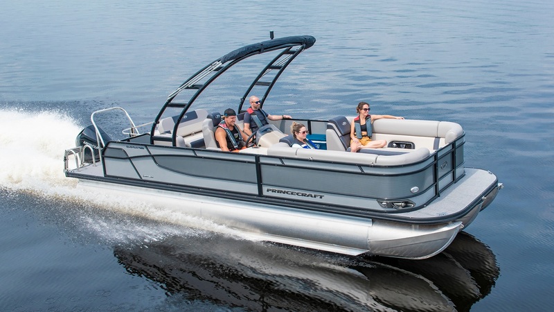 Princecraft Boats  2023 Princecraft Quorum 25RLPontoon Boat - Black Photo